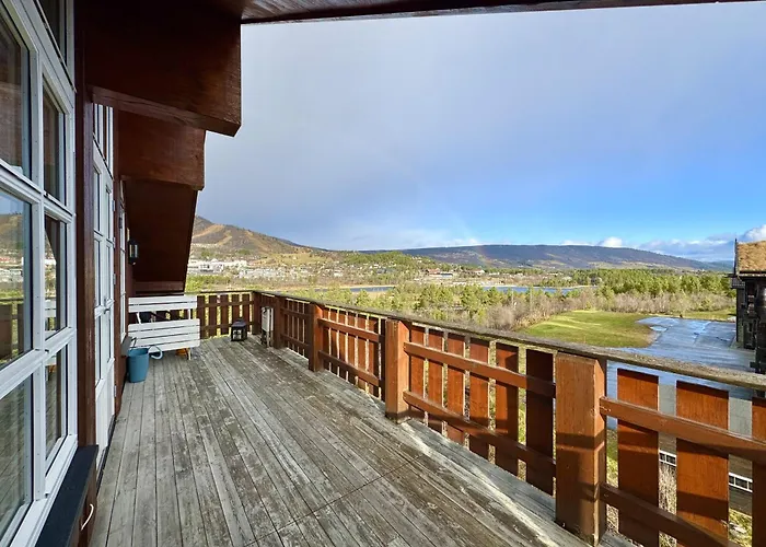 Spacious And Beautiful In Geilo, Mountain Retreat With View! *