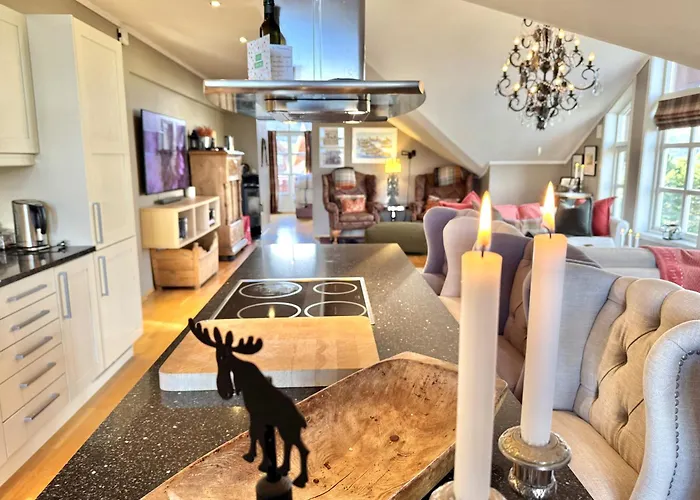 Spacious And Beautiful In Geilo, Mountain Retreat With View! 게일로