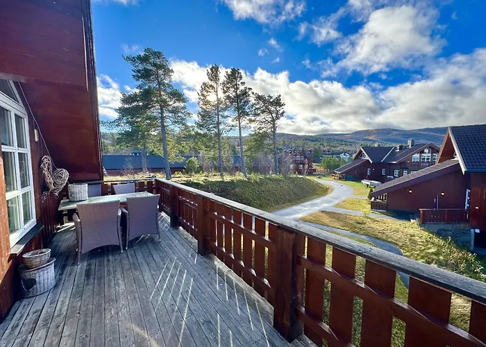 Spacious And Beautiful In Geilo, Mountain Retreat With View! 게일로